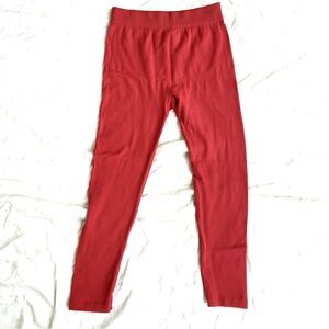 Oppa! Rustic Orange Salmon Ribbed Super Soft Leggings!